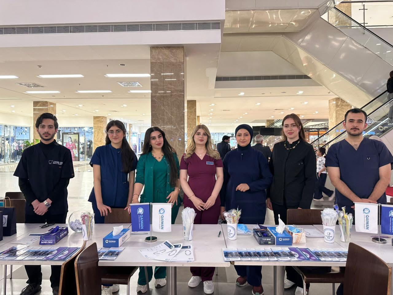 QIU Oral Health Club Organizes Dental Checkup Activity at Majidi Mall