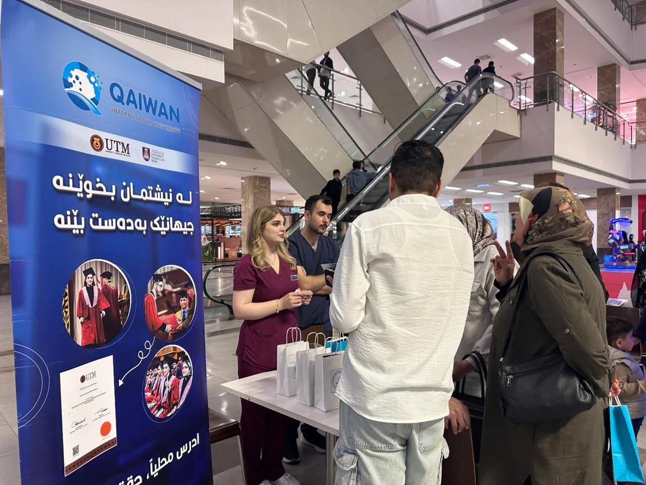 QIU Oral Health Club Organizes Dental Checkup Activity at Majidi Mall