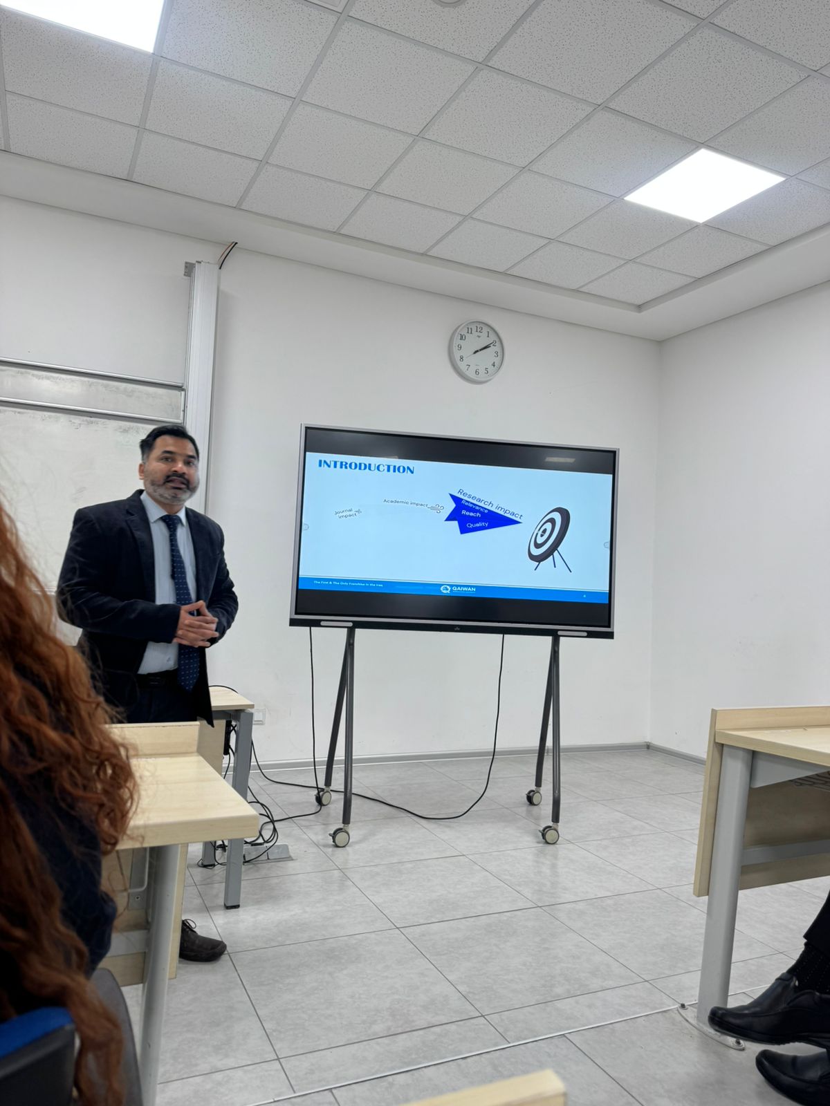 Dr. Vinay Conducts Seminar on H-Index and Academic Research Impact