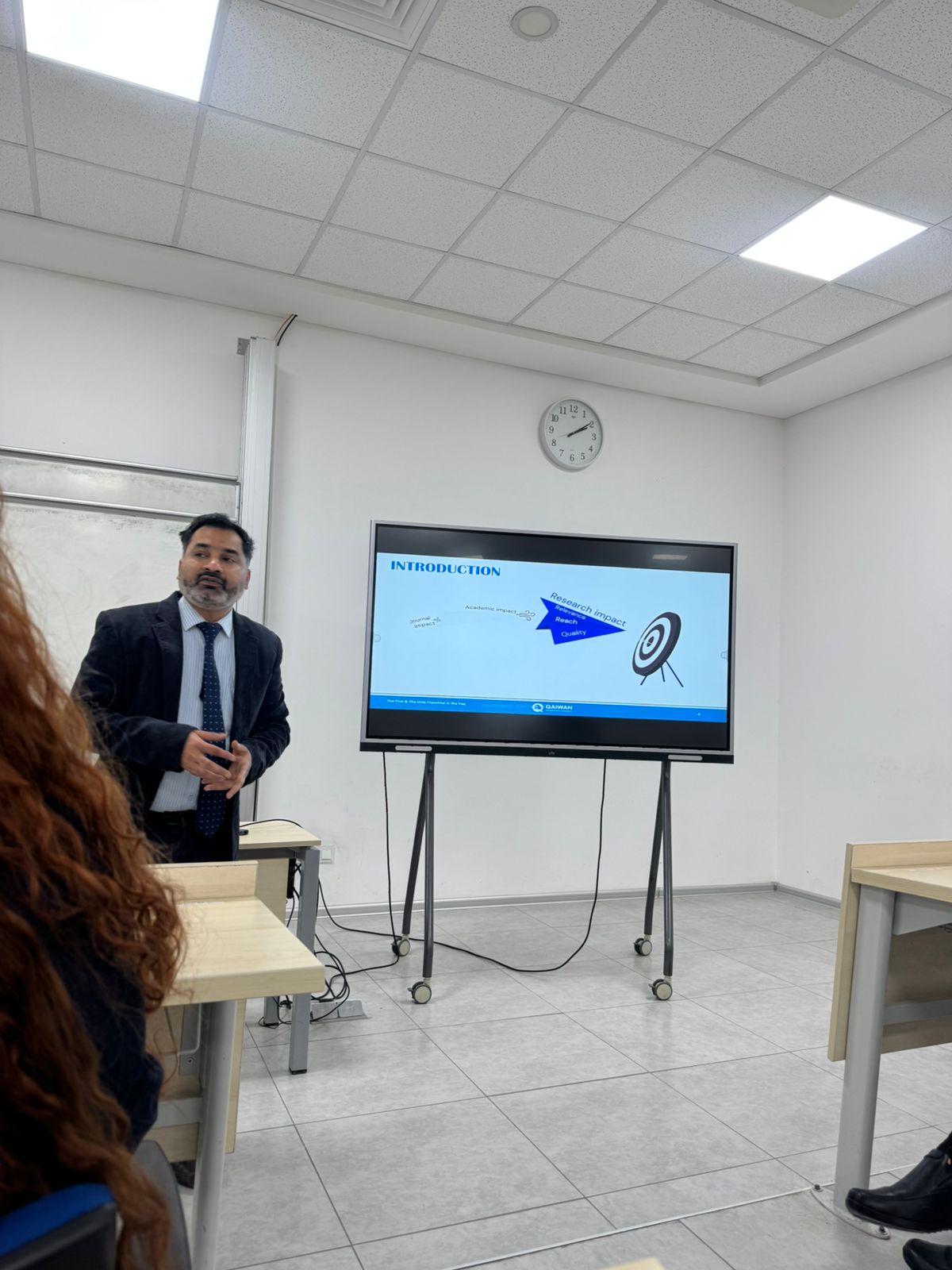 Dr. Vinay Conducts Seminar on H-Index and Academic Research Impact