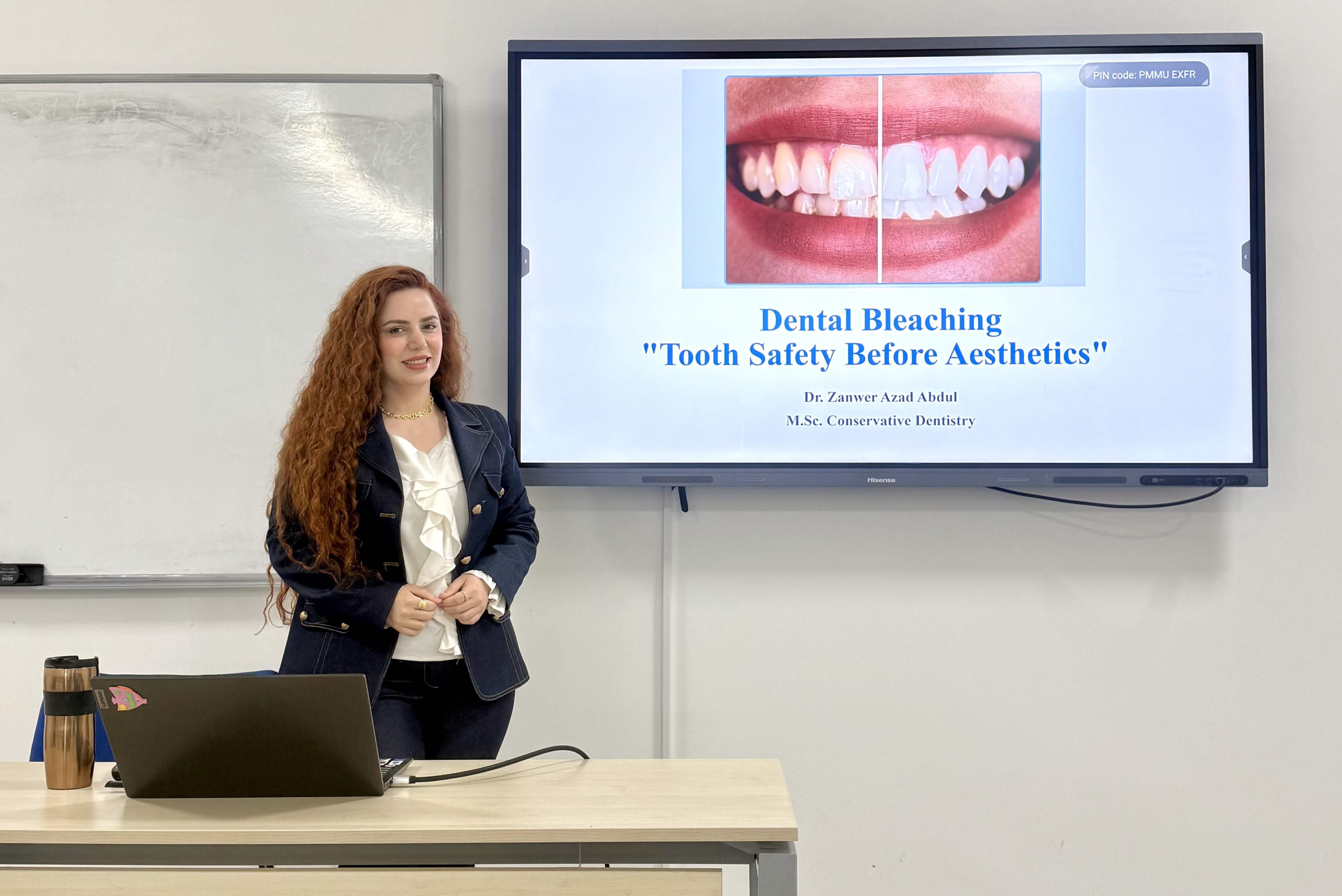 Seminar on Dental Bleaching: Safety Before Aesthetics