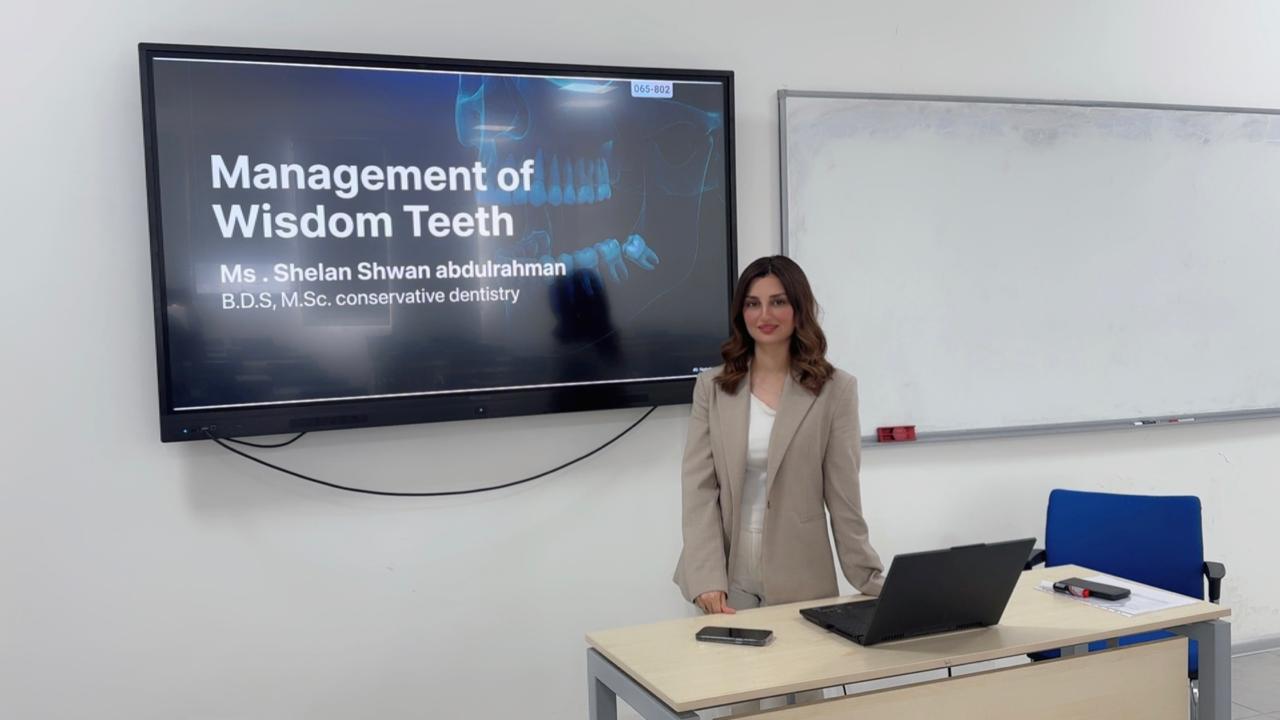 Faculty of Dentistry Organizes Seminar on “Management of Wisdom Teeth”