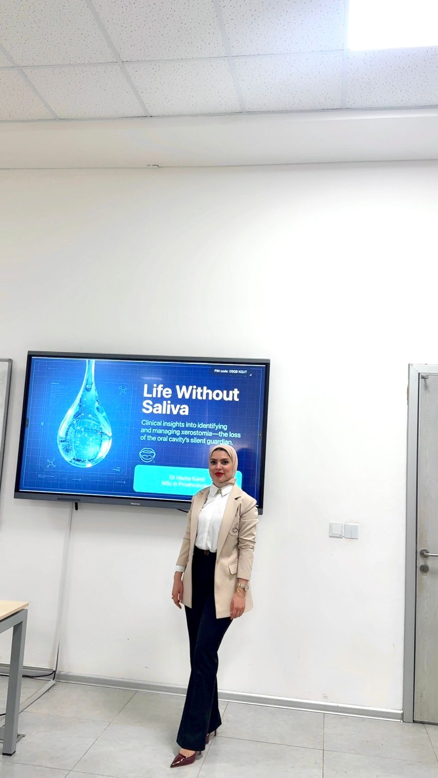 Faculty of Dentistry Holds Seminar on Xerostomia