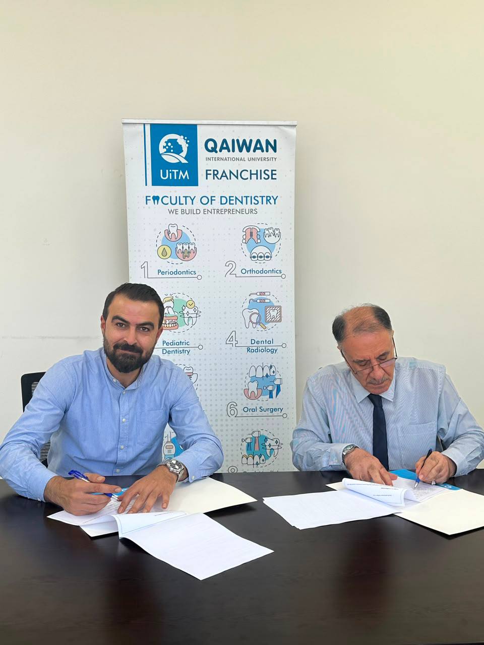 Faculty of Dentistry at QIU Signs MoU with VARSA Company