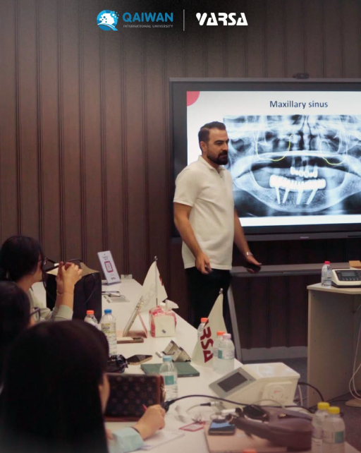 Training Day of Dental Students of Qaiwan International University at VARSA Company (Implantology Course)