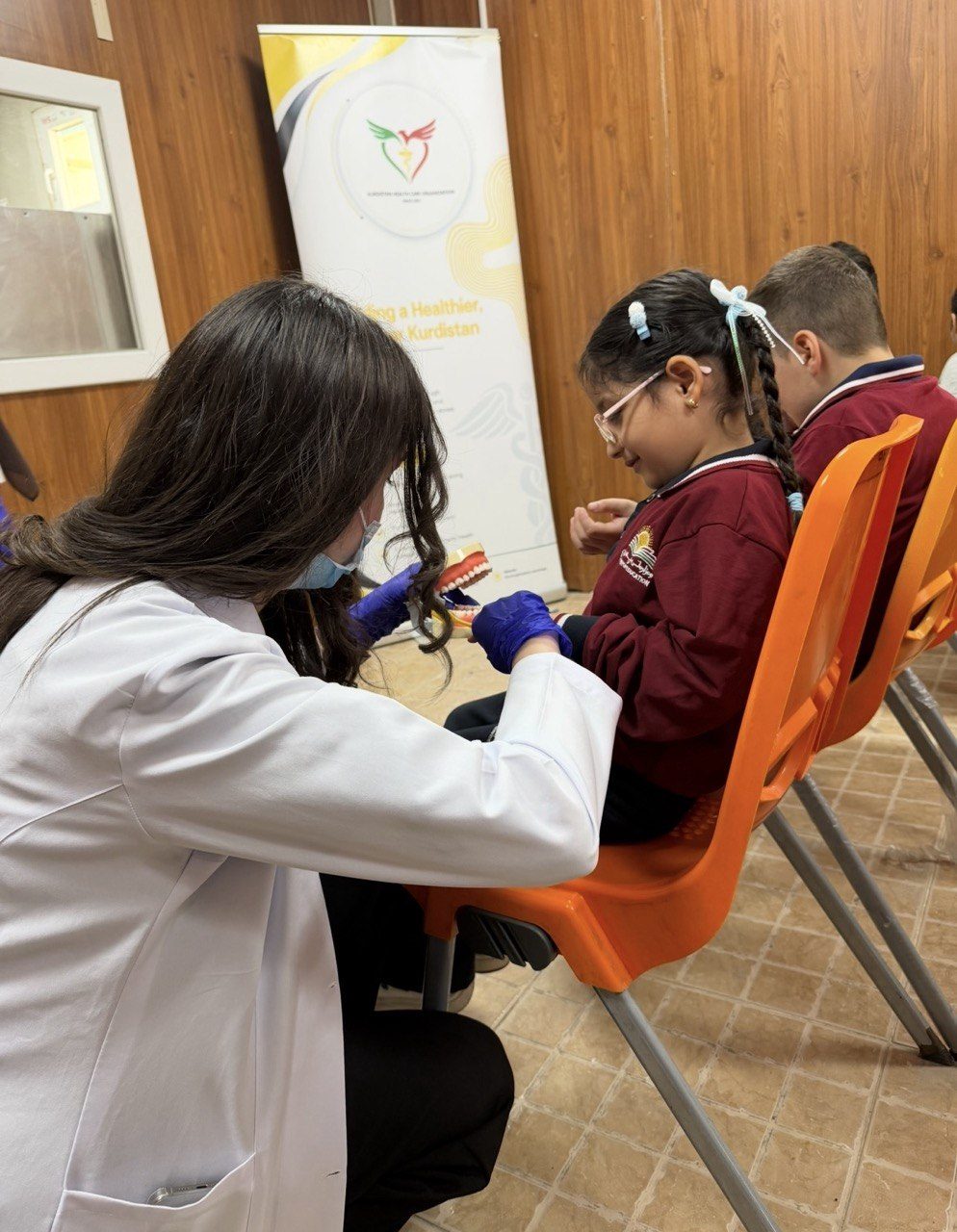 QIU Dentistry Student Participates in Oral Health Awareness Visit to Runaki Institute for Blind Students