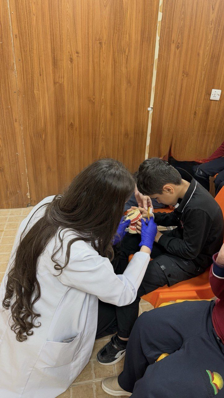 QIU Dentistry Student Participates in Oral Health Awareness Visit to Runaki Institute for Blind Students