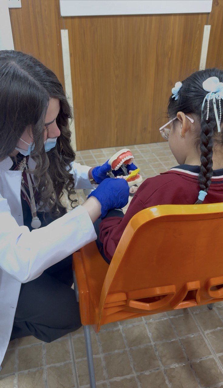 QIU Dentistry Student Participates in Oral Health Awareness Visit to Runaki Institute for Blind Students