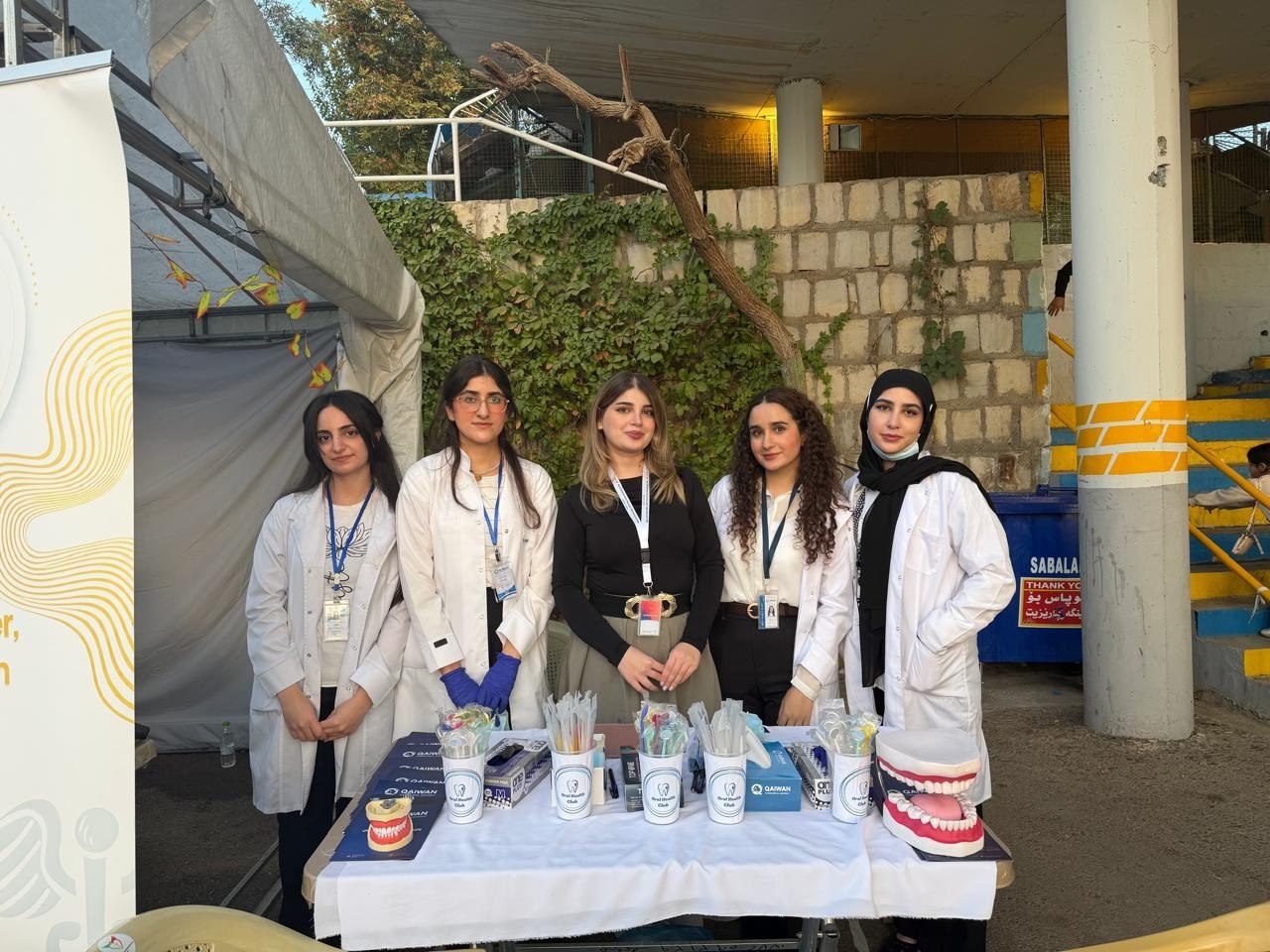Oral Health Club Participates in Paiz Festival at Parki Azadi