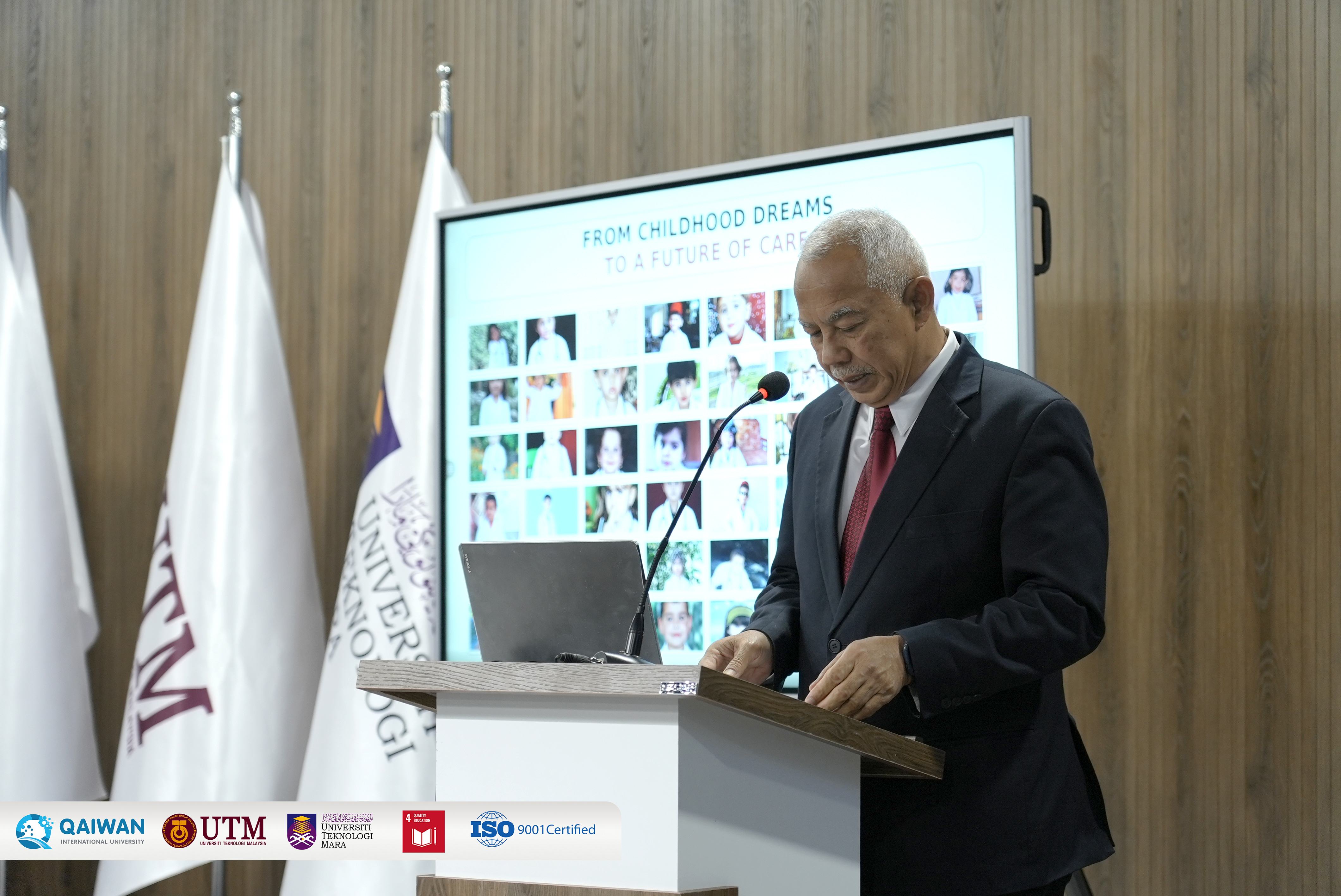 Qaiwan International University Holds White Coat Ceremony for Batch One Students