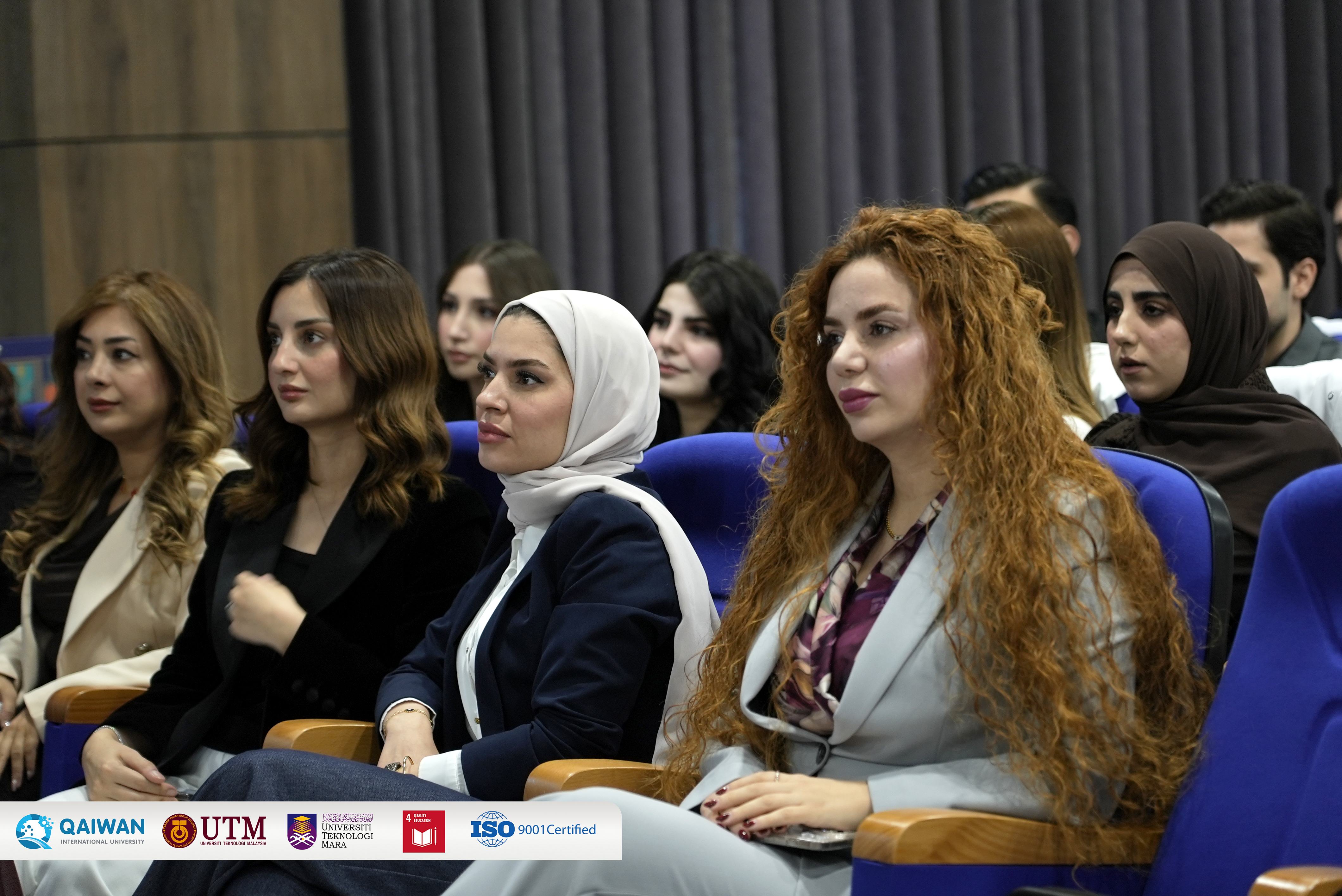 Qaiwan International University Holds White Coat Ceremony for Batch One Students