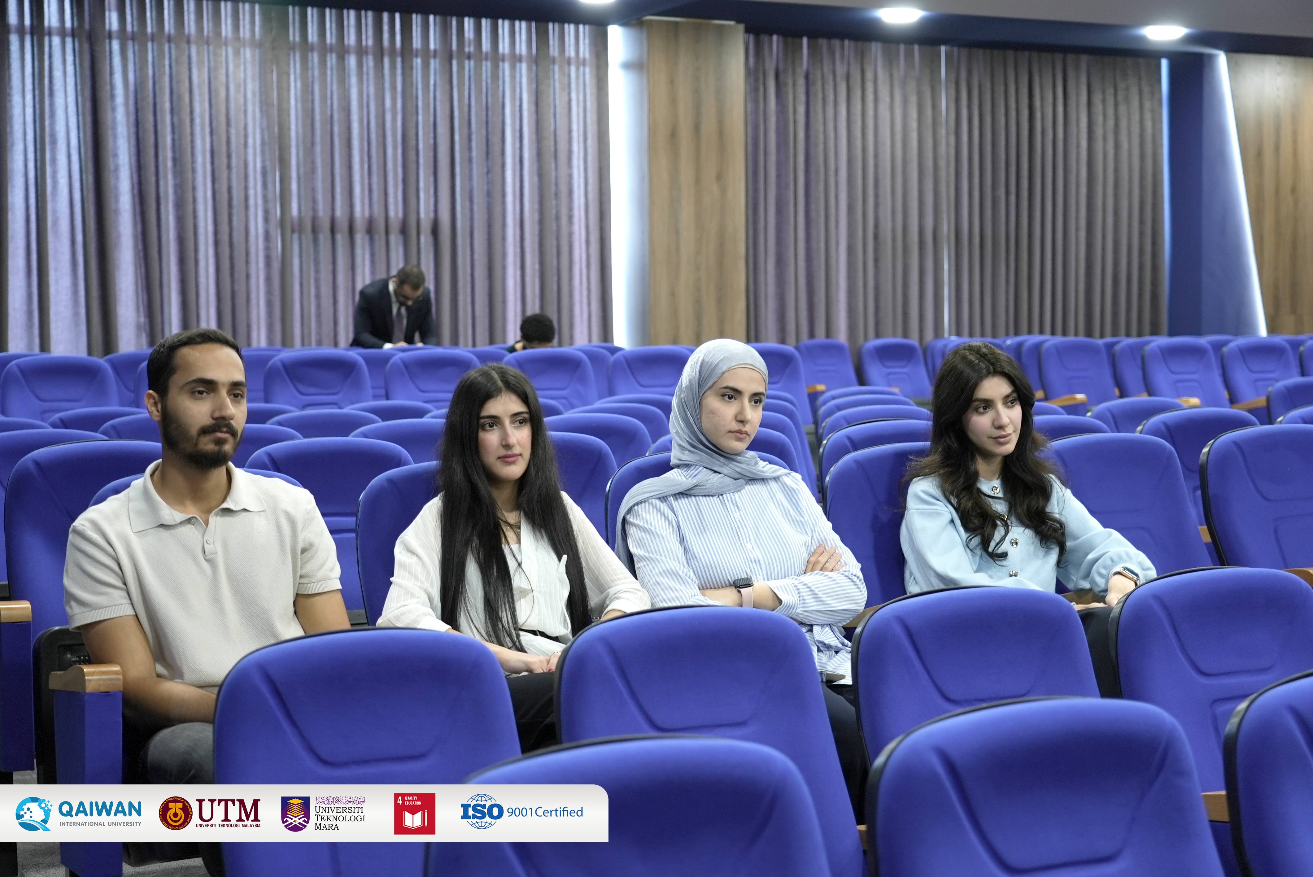 Qaiwan International University Holds White Coat Ceremony for Batch One Students